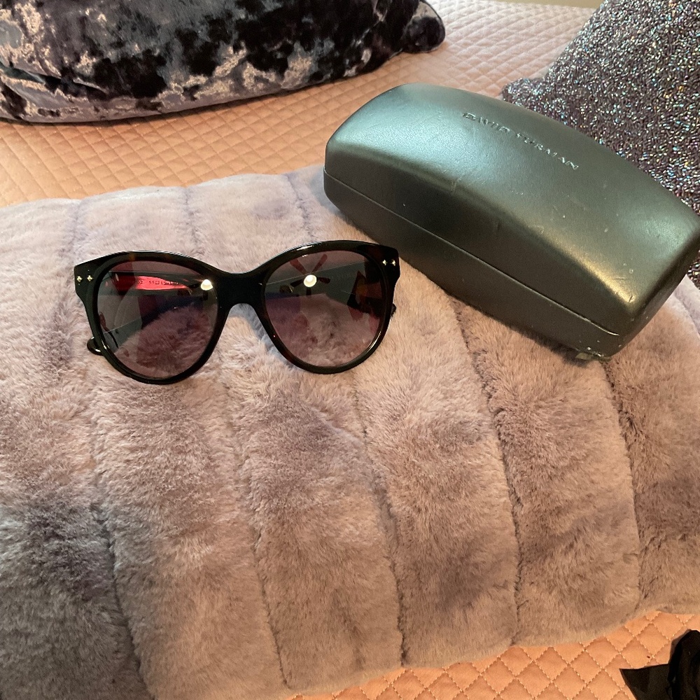 Pre-Loved David Yurman Tortoise Women Sunglasses
